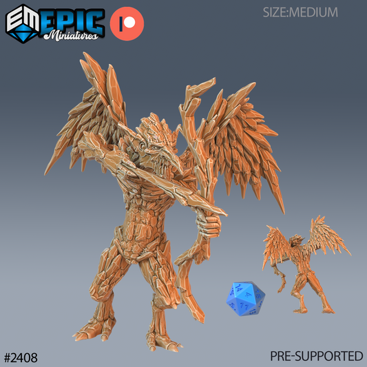 3D Resin Miniature Ice Mephit - D&D - Epic Miniatures
