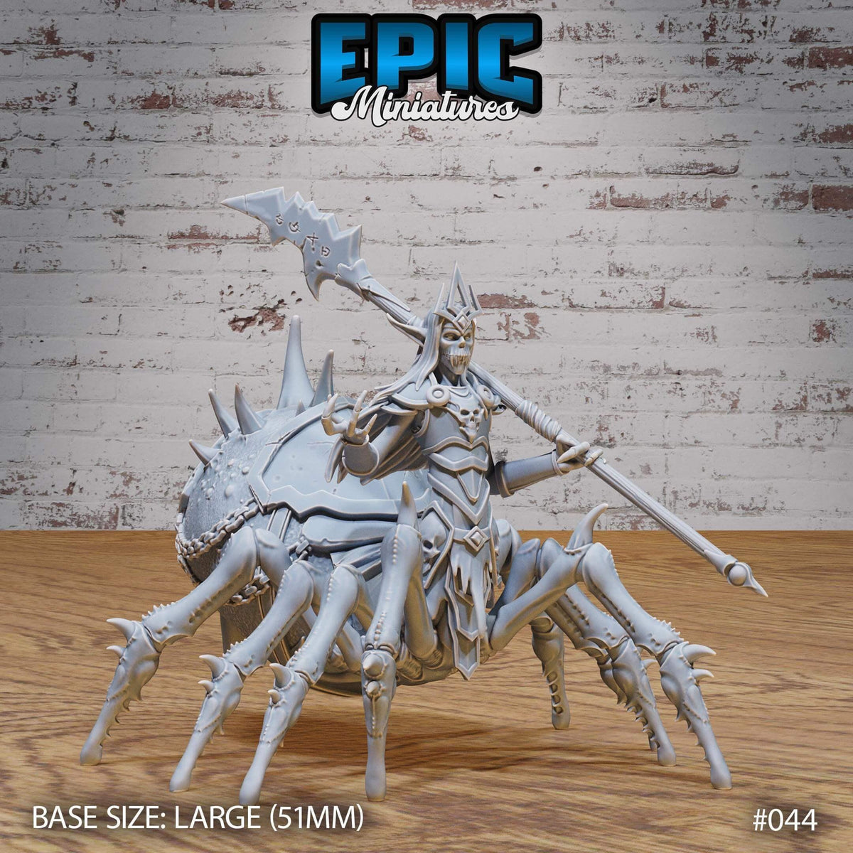 Dark Elf - Drow - Drider Lich Lord - D&D Epic Miniatures   and Dragons