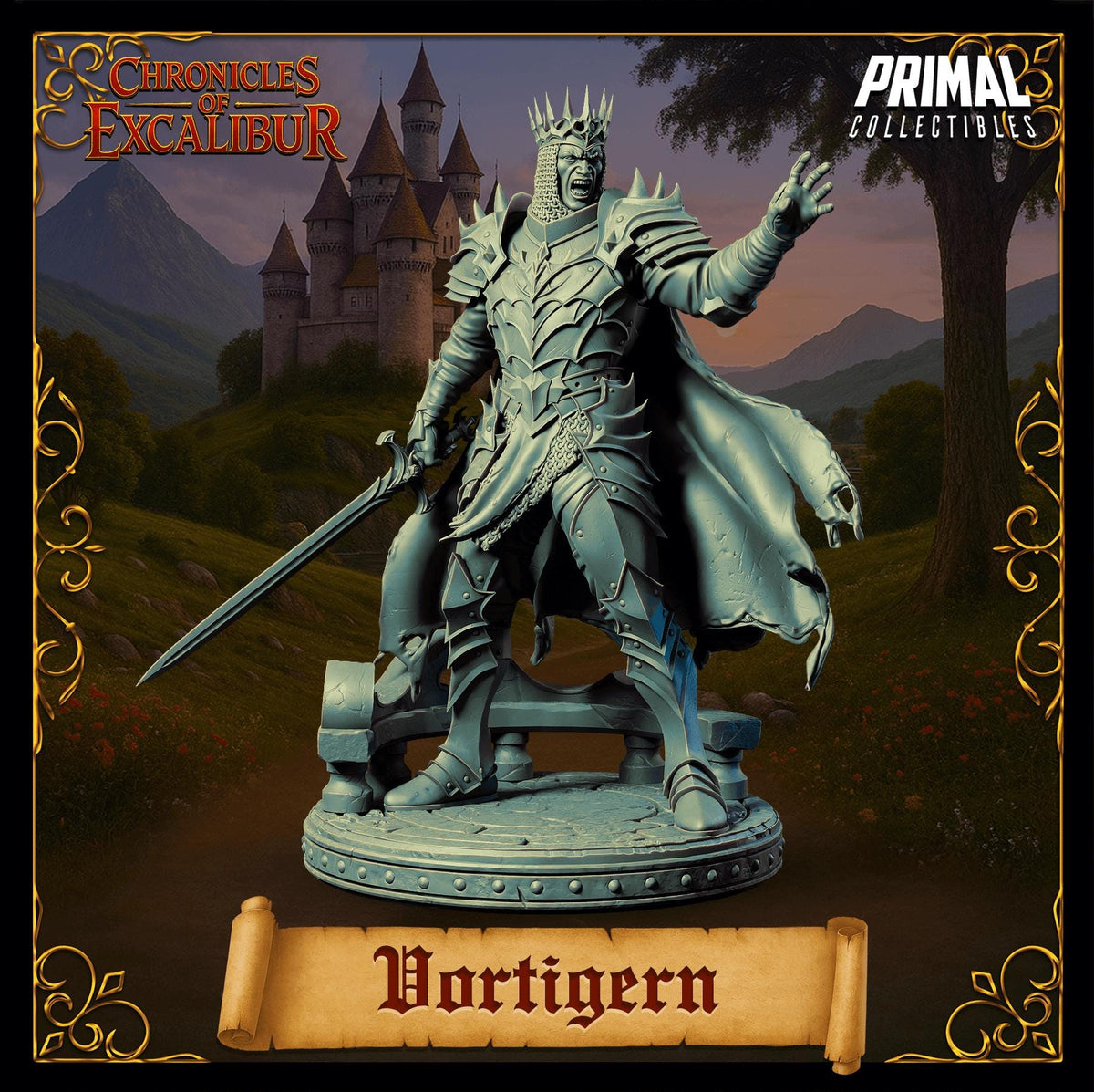 King Vortigern - Chronicles of Excalibur - Primal Collectibles