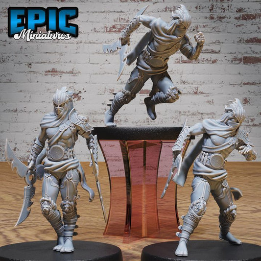3D Resin Miniature Orient Assassin - D&D Epic Miniatures
