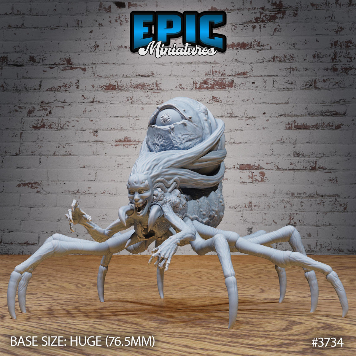 3D Resin Miniature Atlach Brood Guard - D&D Epic Miniatures