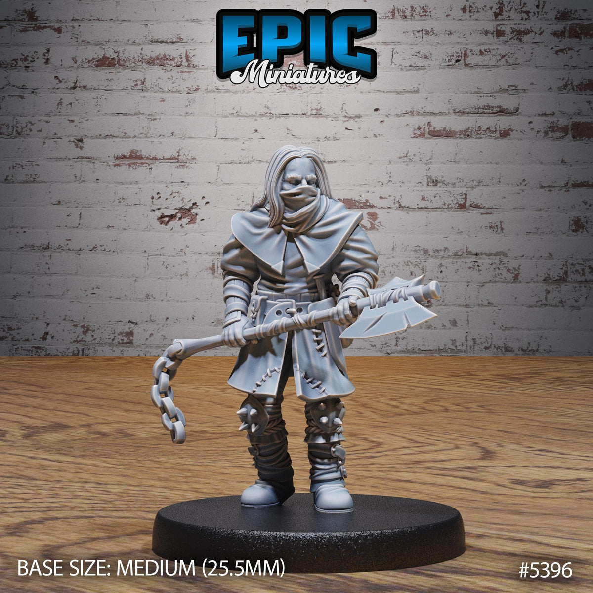 3D Resin Miniature Bandit - D&D Epic Miniatures