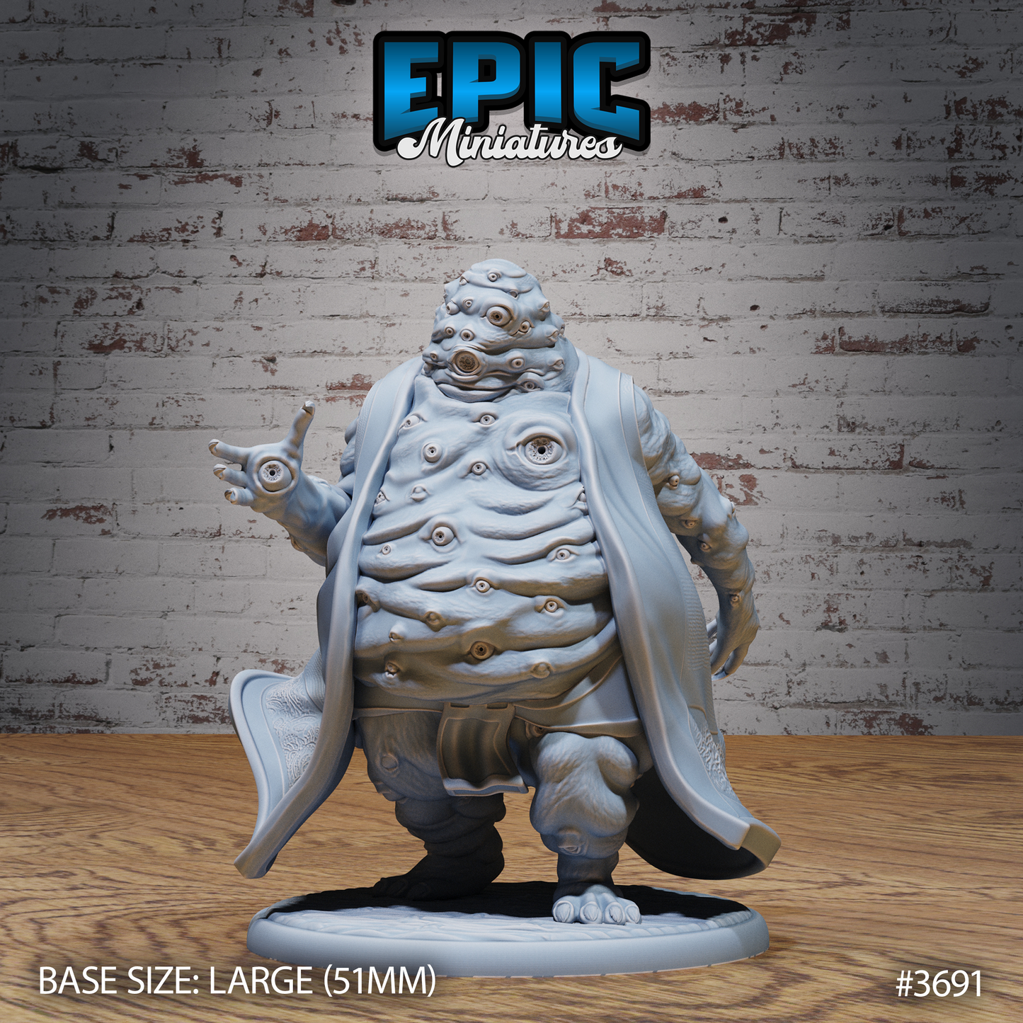 3D Resin Miniature Hyakume Eye Monster - D&D Epic Miniatures