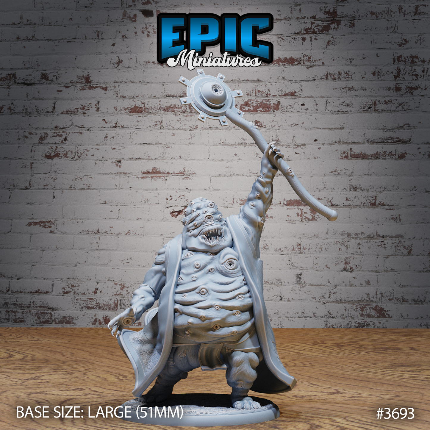 3D Resin Miniature Hyakume Eye Monster - D&D Epic Miniatures