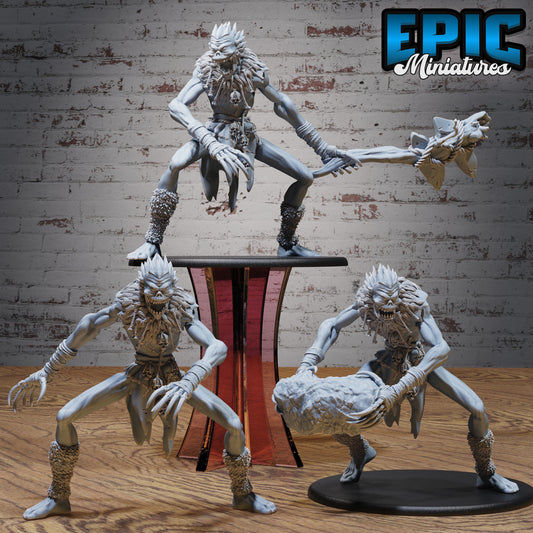 3D Resin Miniature Ithaqua Wendigo - D&D Epic Miniatures