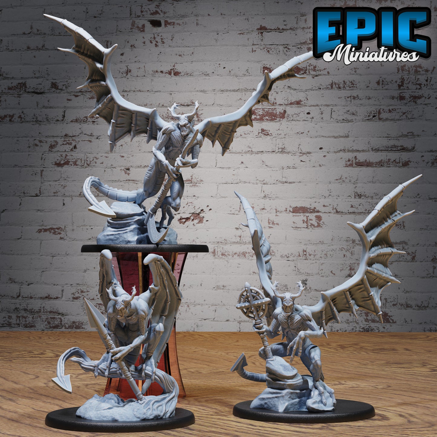 3D Resin Miniature NightGaunt Stalker - D&D Epic Miniatures