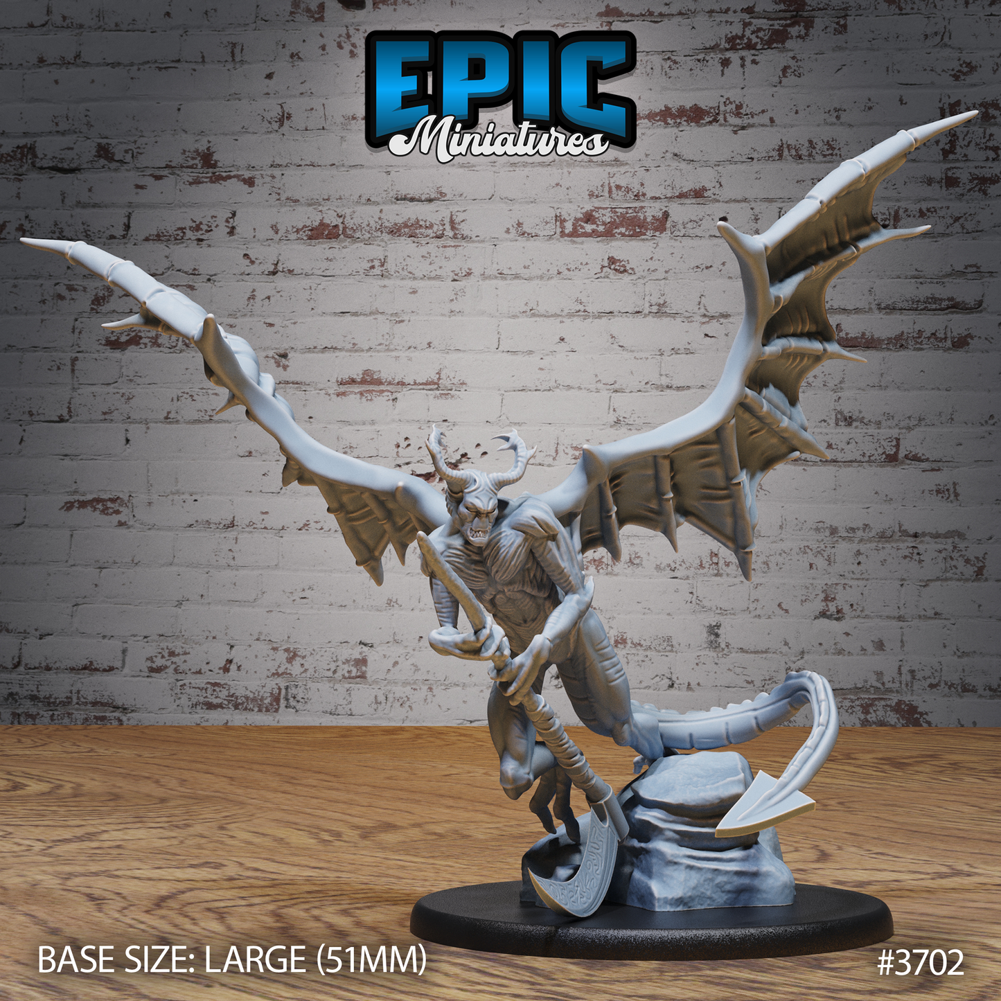 3D Resin Miniature NightGaunt Stalker - D&D Epic Miniatures