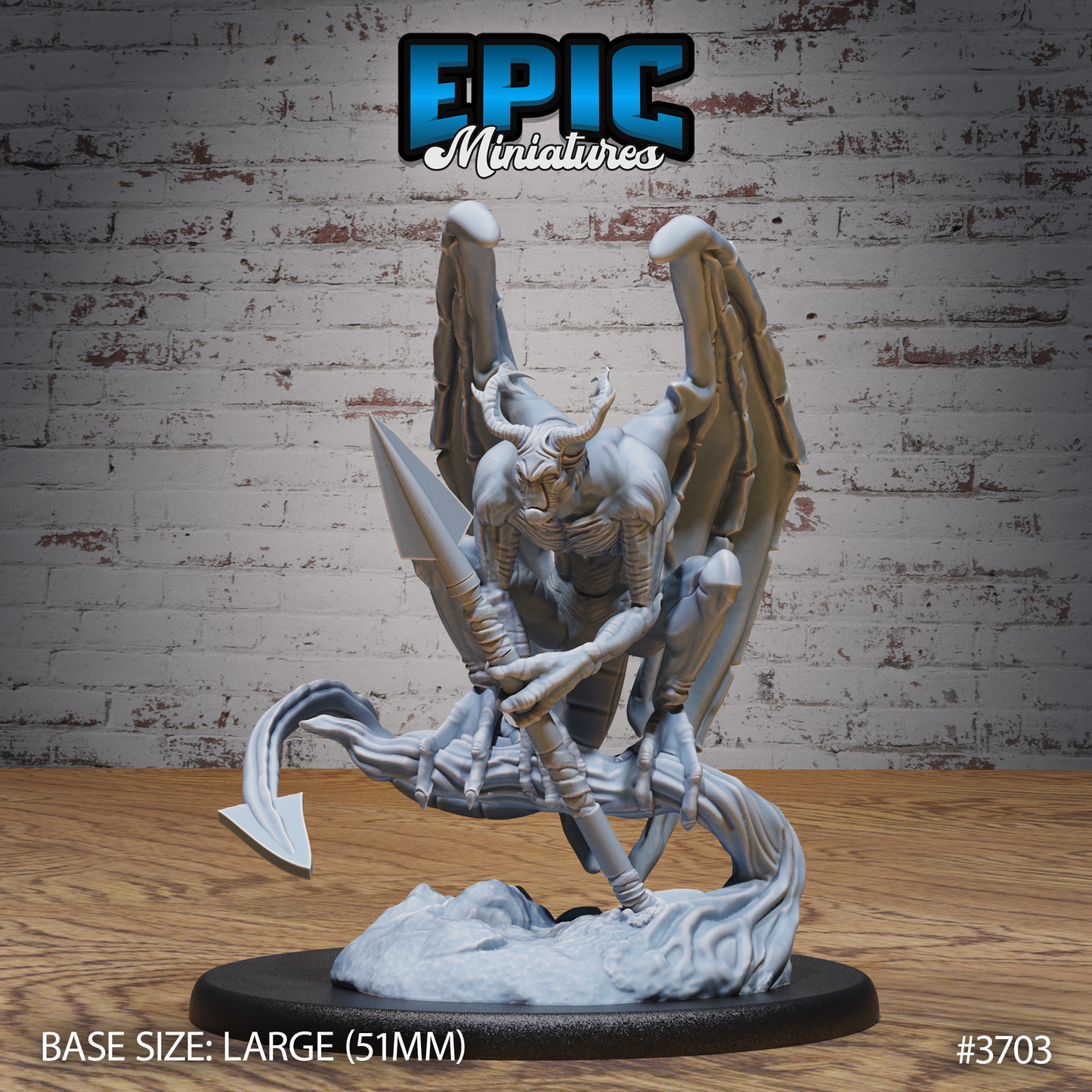 3D Resin Miniature NightGaunt Stalker - D&D Epic Miniatures