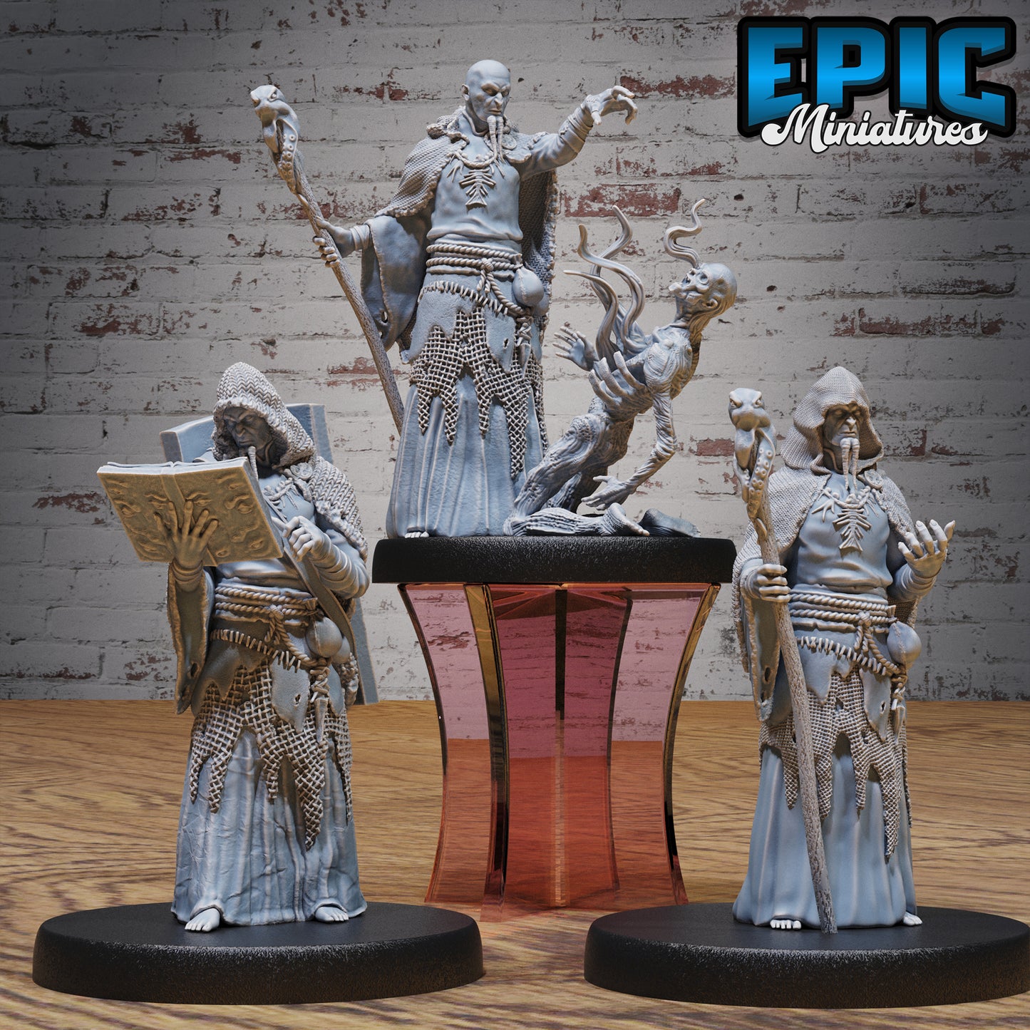 3D Resin Miniature Necronomicon Heir - D&D Epic Miniatures