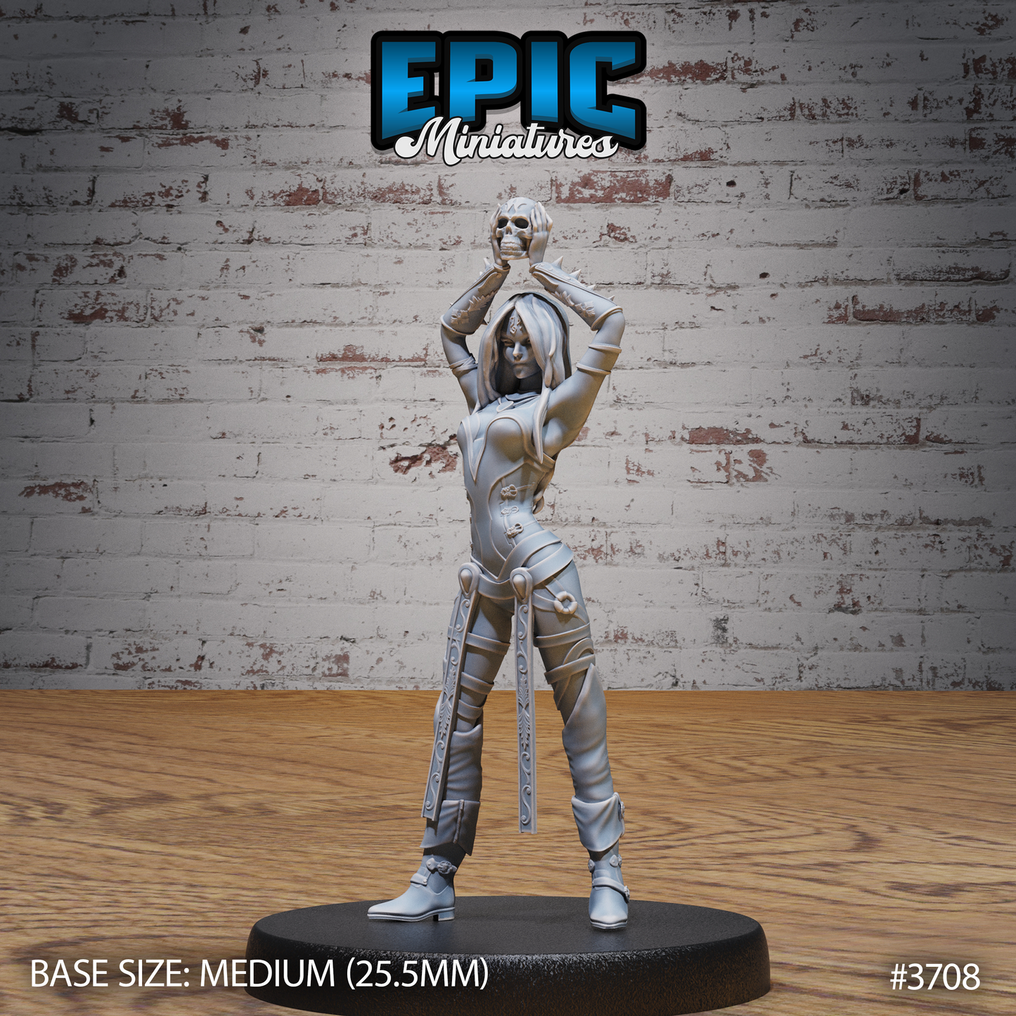 3D Resin Miniature Void Cultist Female - D&D Epic Miniatures