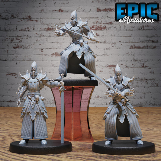 3D Resin Miniature Cult Knight - D&D Epic Miniatures