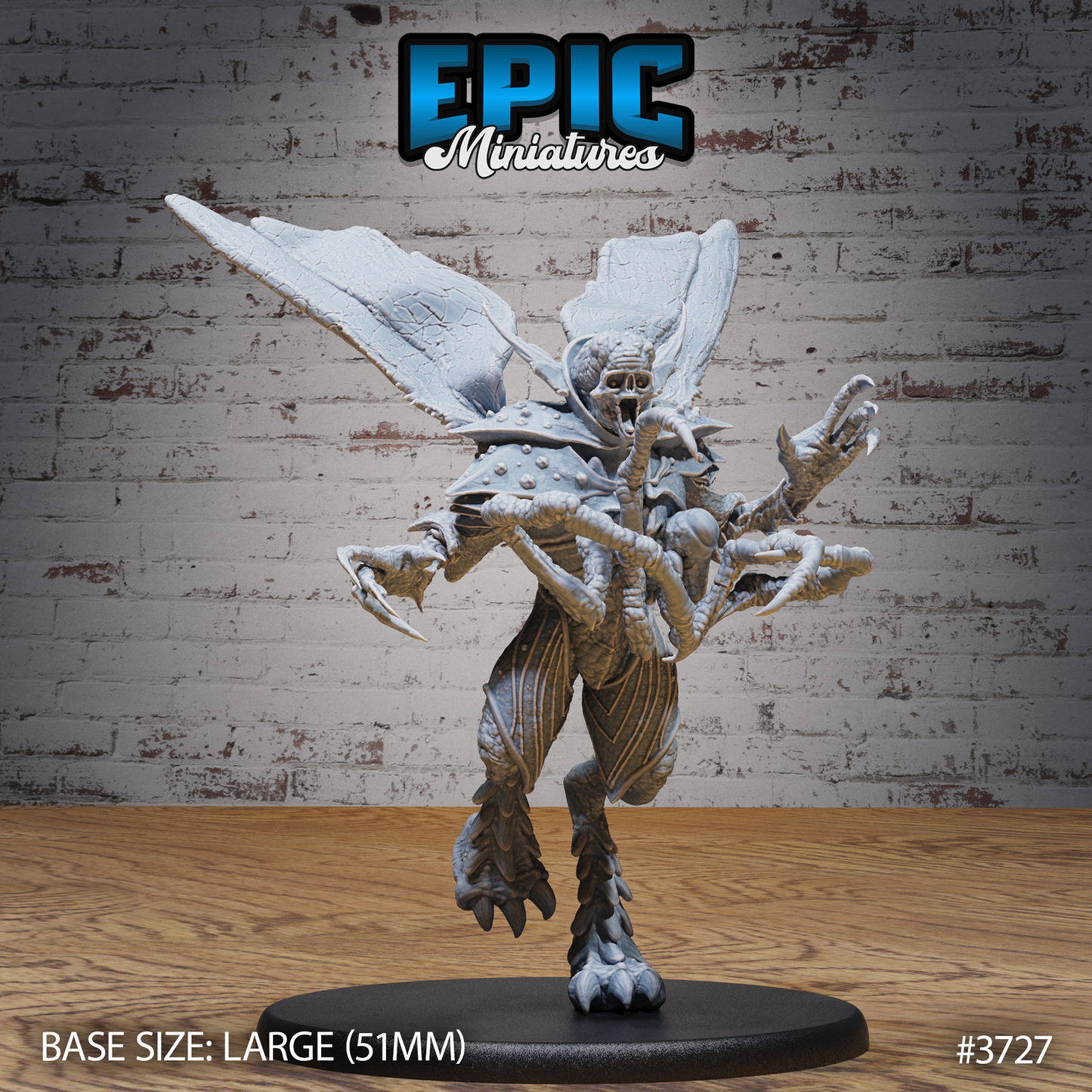 3D Resin Miniature Rhan Tagoth - D&D Epic Miniatures