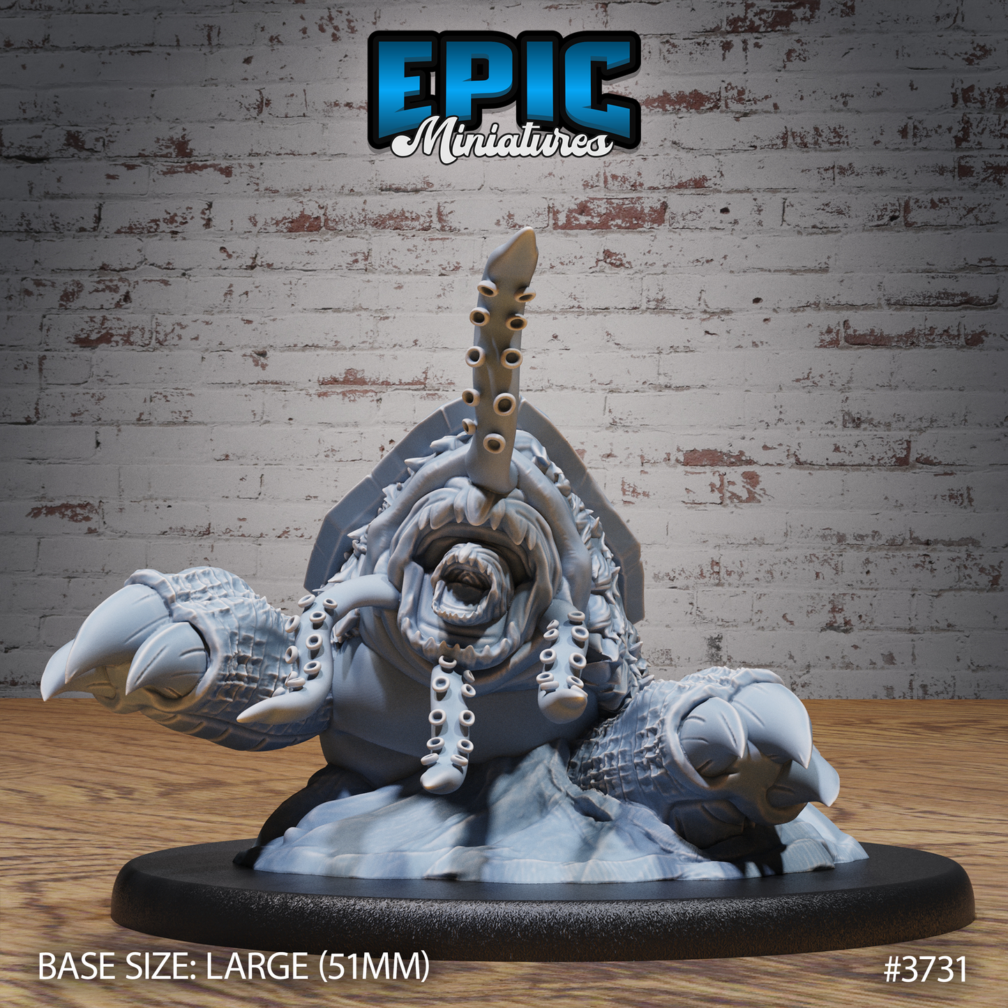 3D Resin Miniature Subterranean Horror - D&D Epic Miniatures