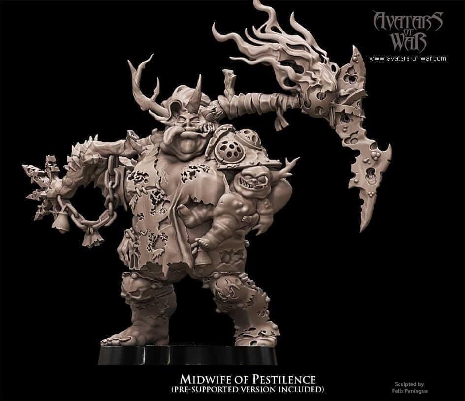 Daemon Herald of Pestilence - Avatars of War