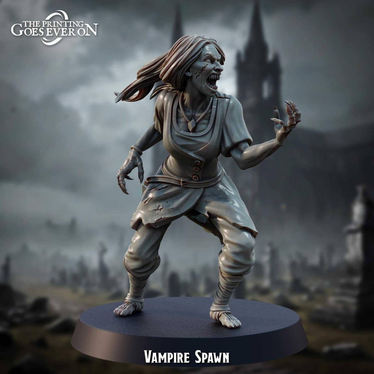 Vampire Spawn - Hunt Beyond the Grave - The Printing Goes Ever On