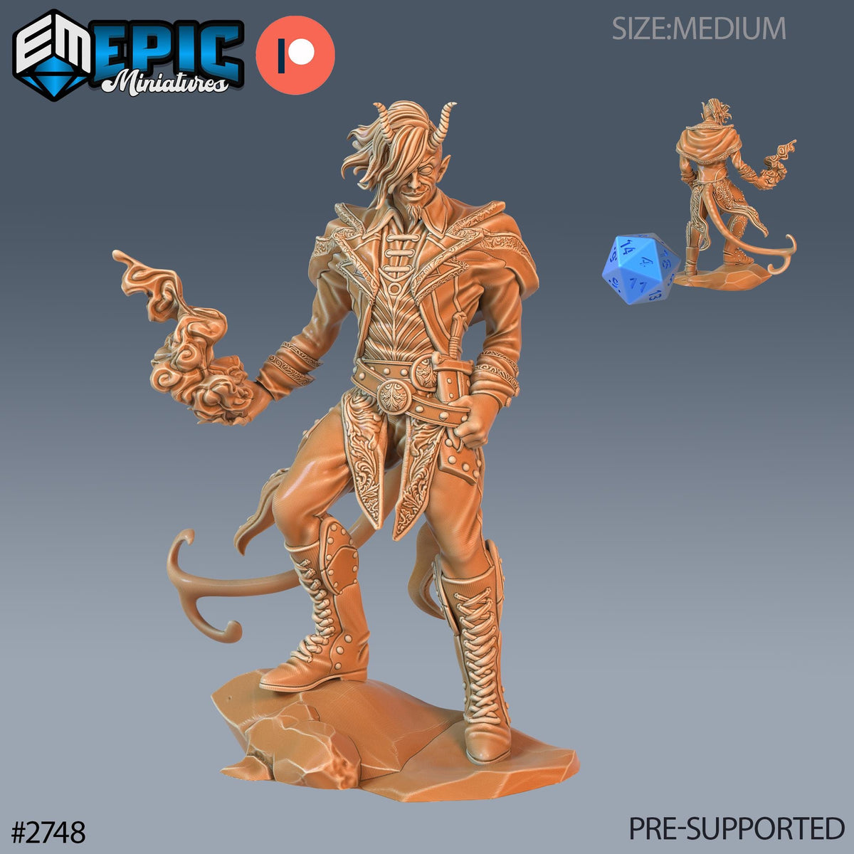The image is a 3D model of a fantasy character, possibly a warrior or magical being, with intricate details and a detailed design. The character is holding a weapon and appears to be in a fighting stance. The image is pre-supported, meaning it is ready to be used in a game or other project. The character is part of a collection of similar models, and the image is a collage of multiple images. The image does not contain any text, and the character is the main focus of the image.