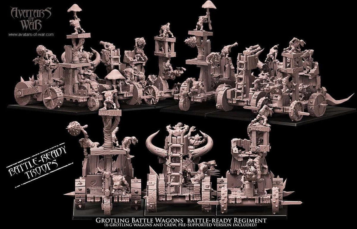Goblin Battle Wagon - Avatars of War