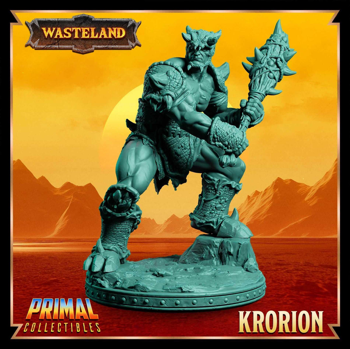 Krorion Wasteland 3D Printed Resin RPG/Tabletop/Boardgames Miniature Primal Collectibles