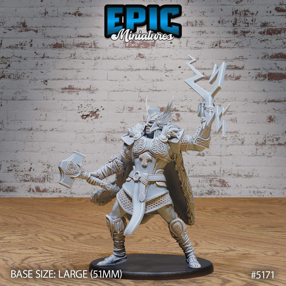Thor Odinson Norse Warriors - D&D Epic Miniatures   and Dragons