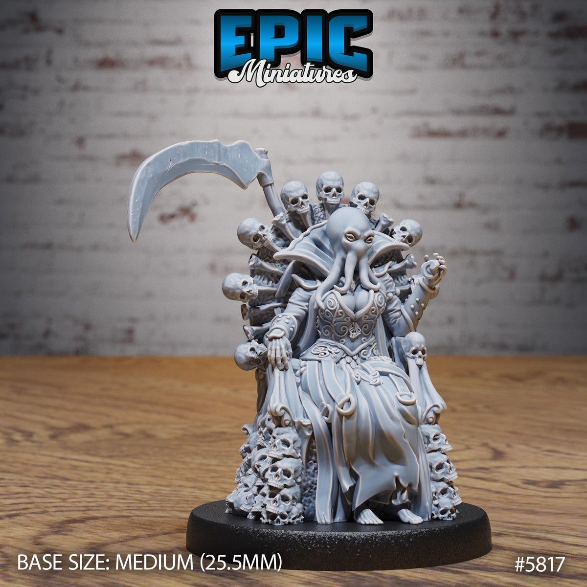 3D Resin Miniature Mind Mistress - D&D Epic Miniatures