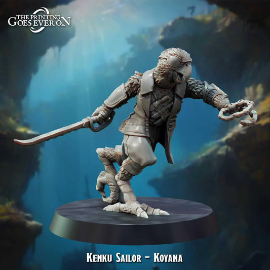 Kenku Sailor Koyana - Tides of Terror - The Printing Goes Ever On