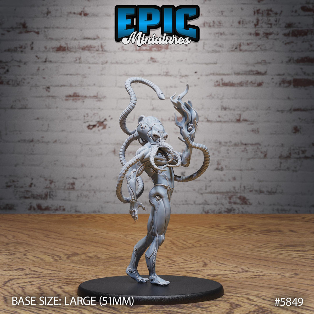 3D Resin Miniature Psi Lord - D&D Epic Miniatures