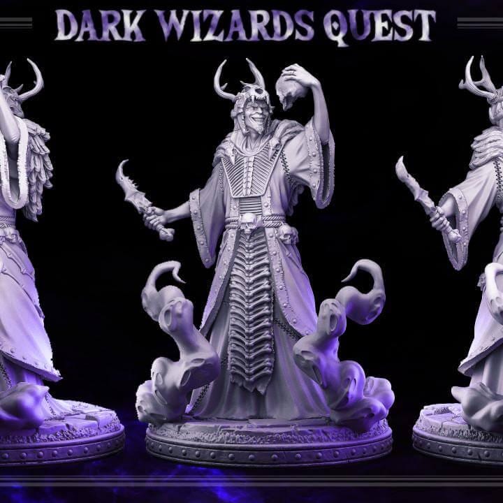 Abaddon Necromancer - Dark Wizards - Masters of Dungeon Quest