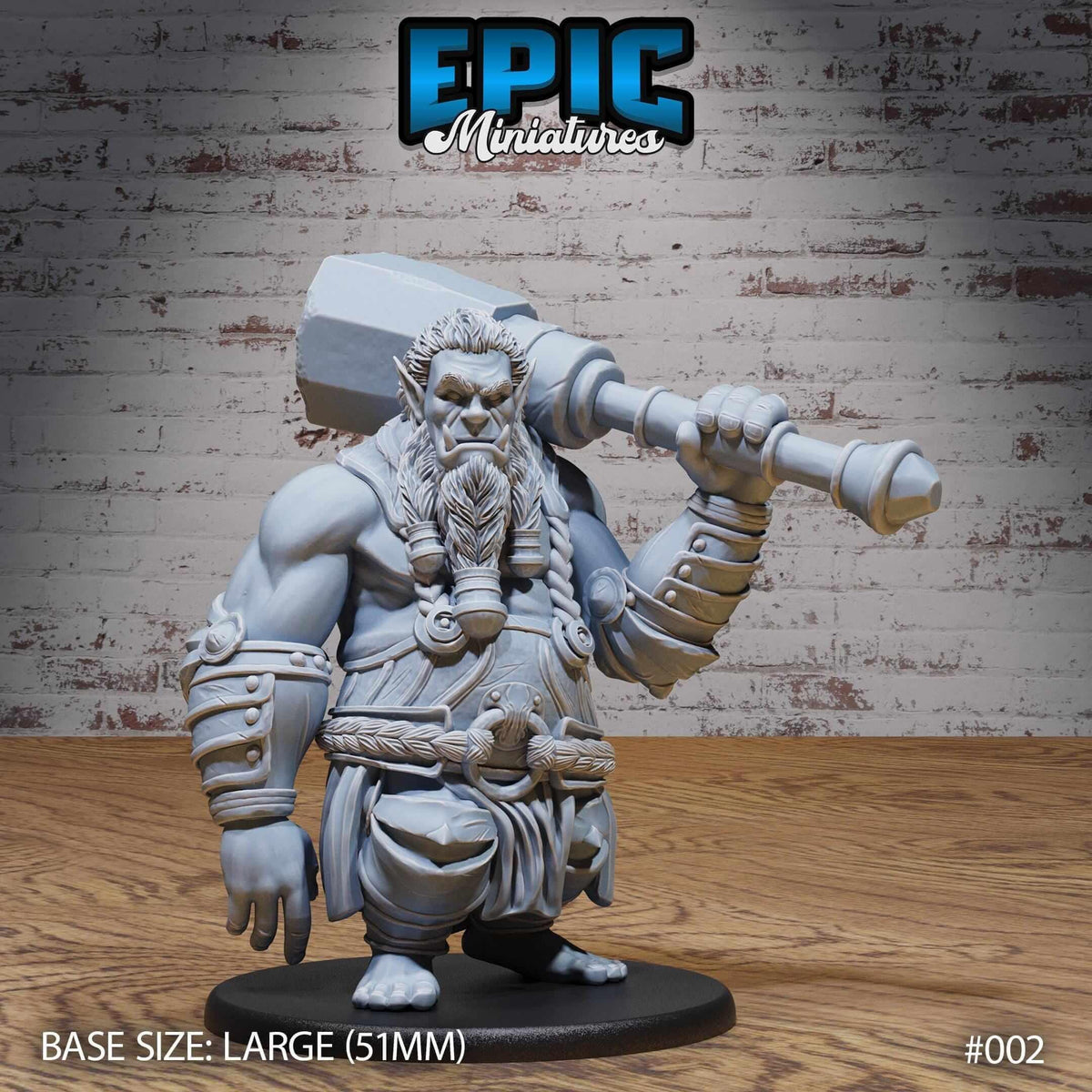 Half Troll (Large) - D&D Epic Miniatures   and Dragons