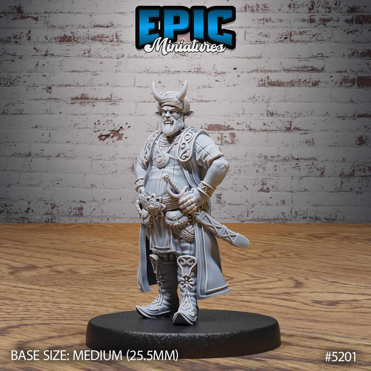 Tiefling Merchant - Epic Miniatures - Dungeons and Dragons