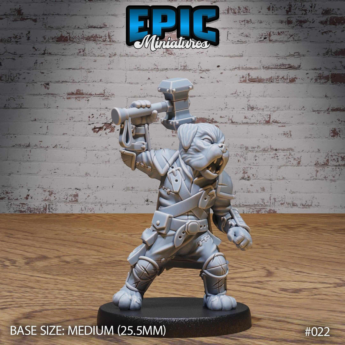 Dog Folk Tribe 2 - D&D Epic Miniatures   and Dragons