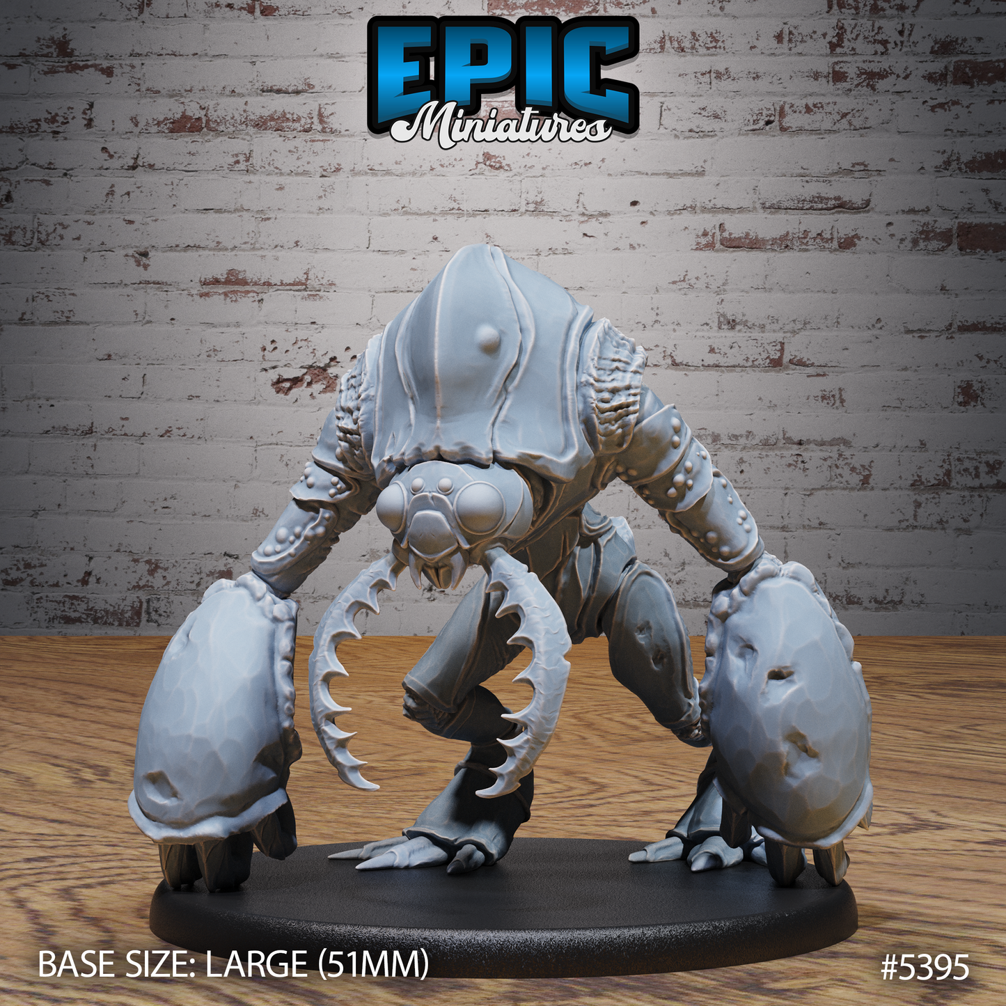 3D Resin Miniature Wild Insect Hulk - D&D Epic Miniatures