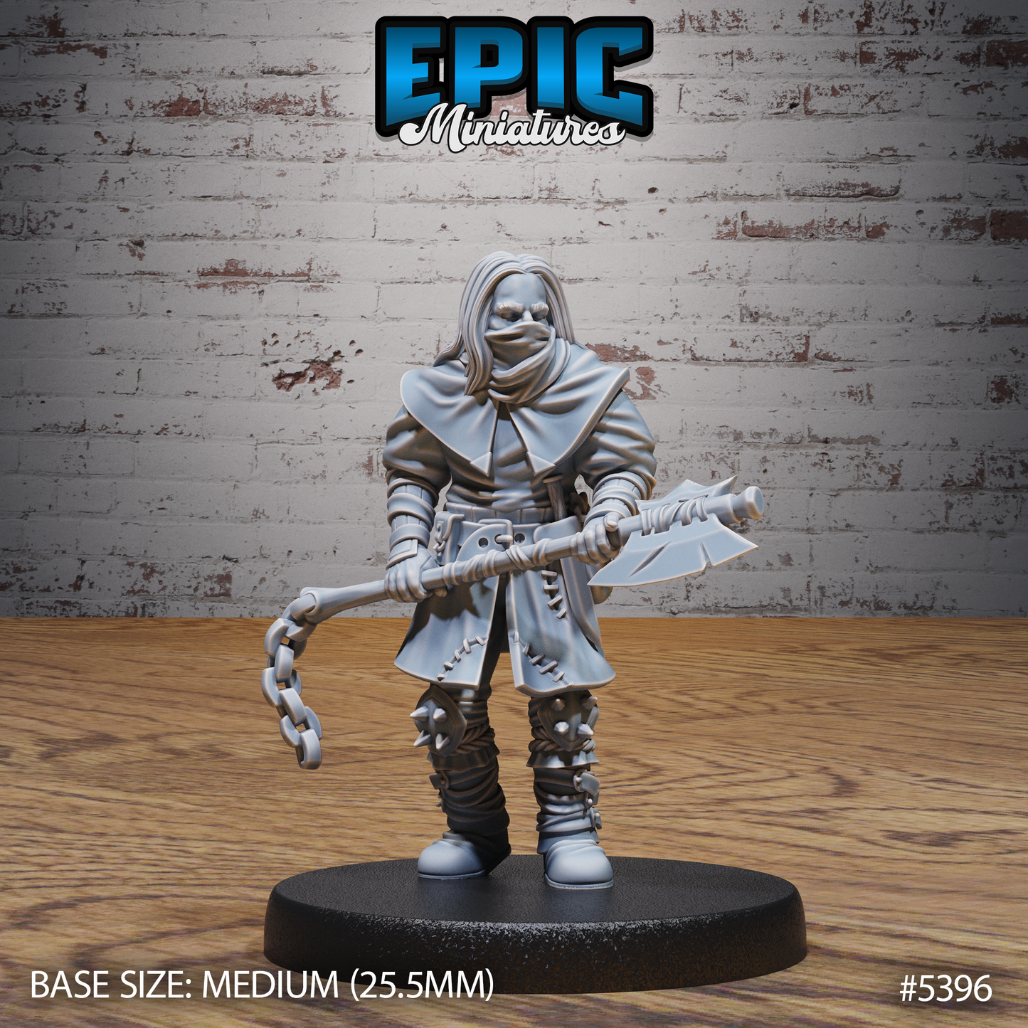 3D Resin Miniature Bandit - D&D Epic Miniatures