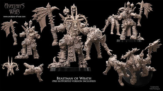 Beastmen Lord of Wrath - Avatars of War