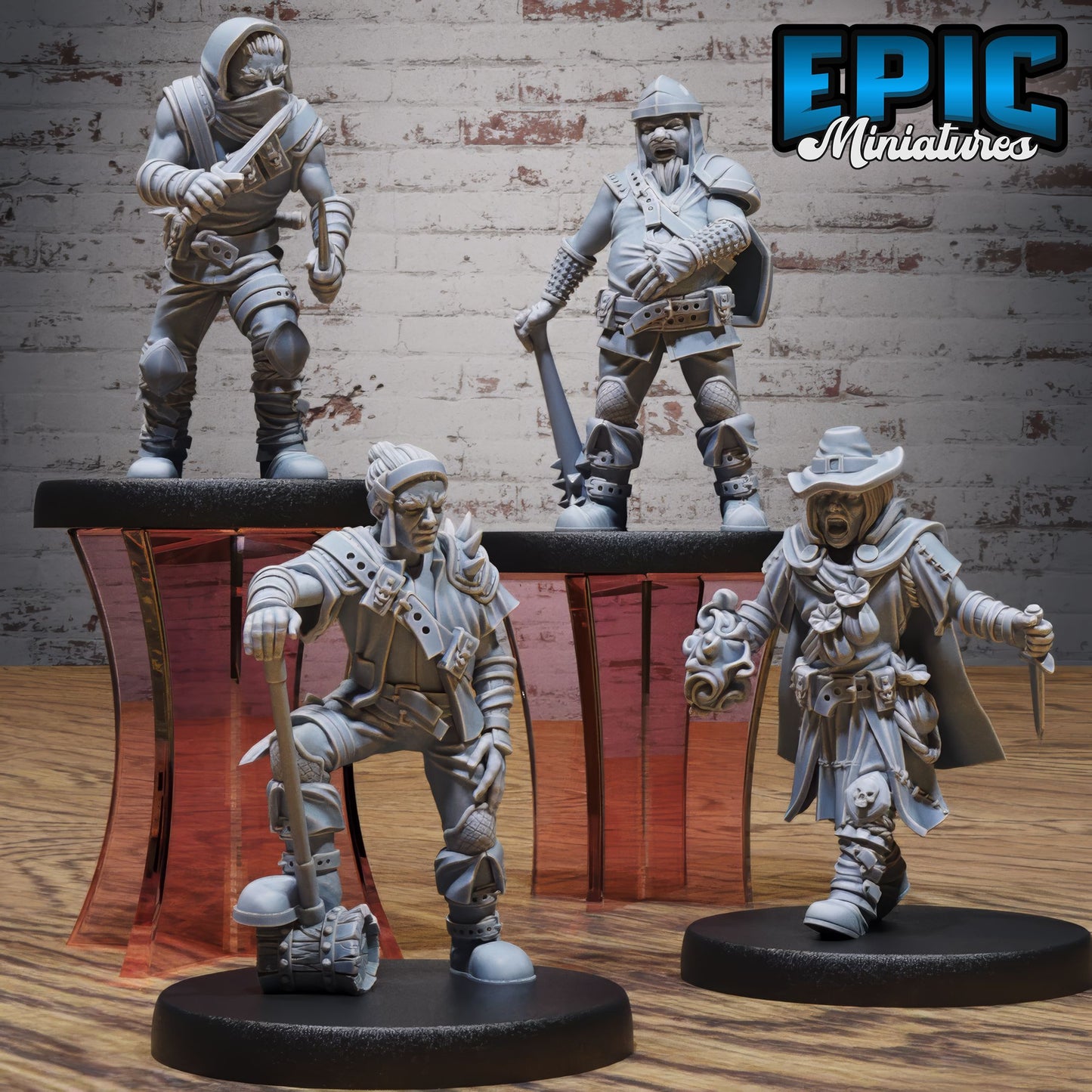 3D Resin Miniature Bandit - D&D Epic Miniatures