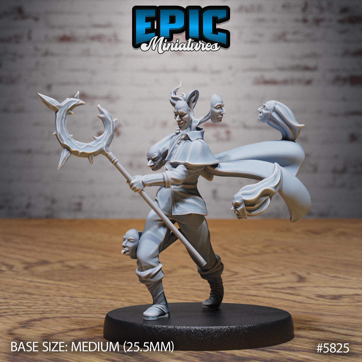3D Resin Miniature Emotion Master - D&D Epic Miniatures