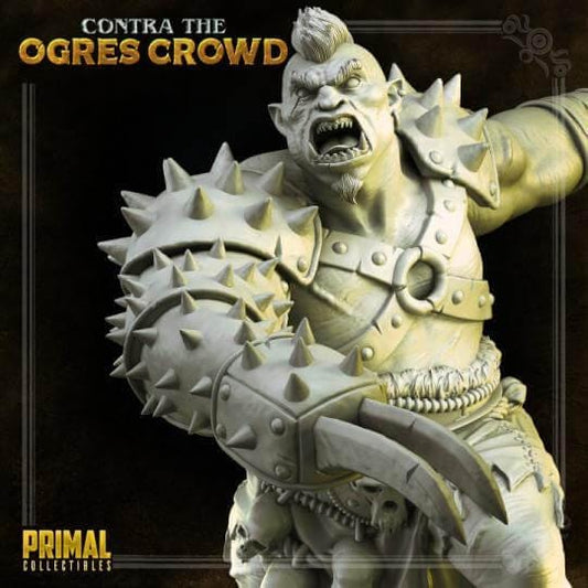 Thurok Ogre Chieftain - Contra the Ogres Crowd - Masters of Dungeons - Primal Collectibles