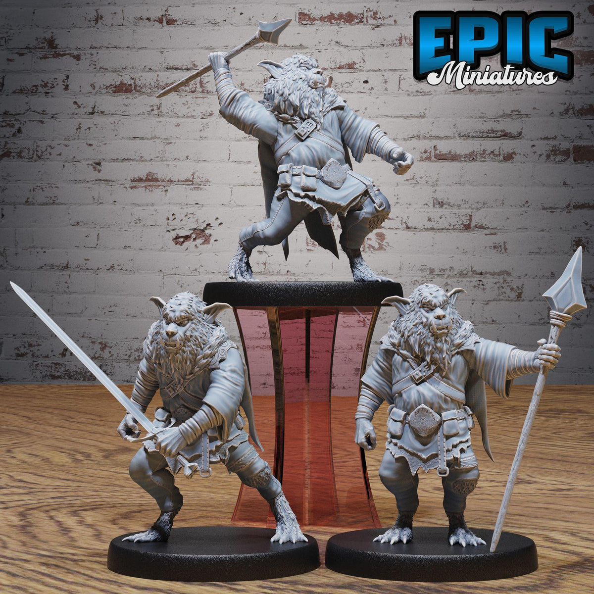 3D Resin Miniature Northern Bugbear - D&D Epic Miniatures