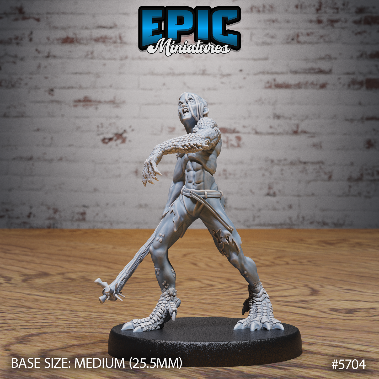 3D Resin Miniature Dragonflesh - D&D Epic Miniatures