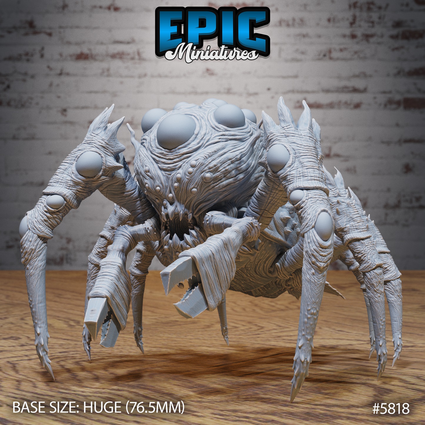 3D Resin Miniature Brain Collector - D&D Epic Miniatures