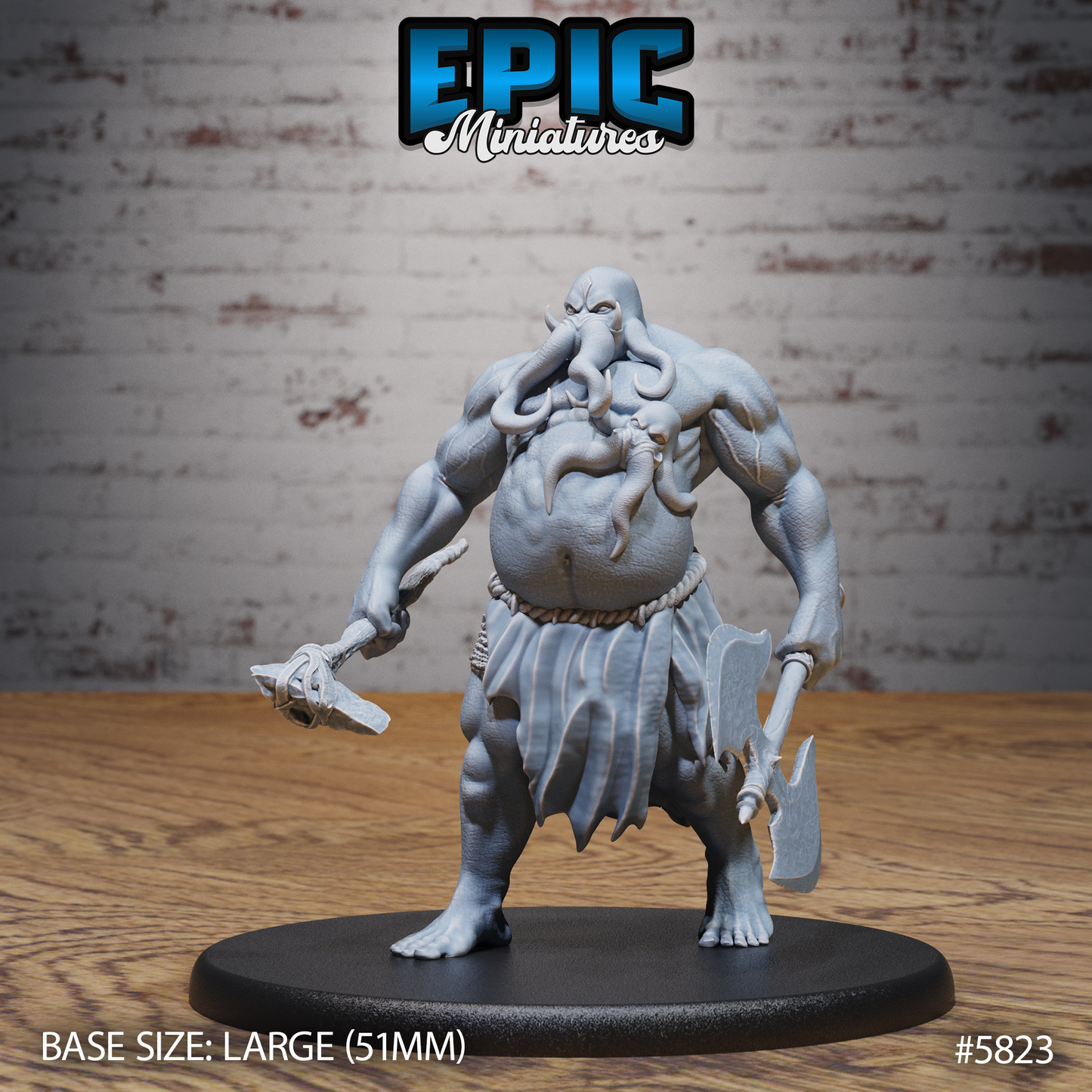 3D Resin Miniature Mind Colloss - D&D Epic Miniatures