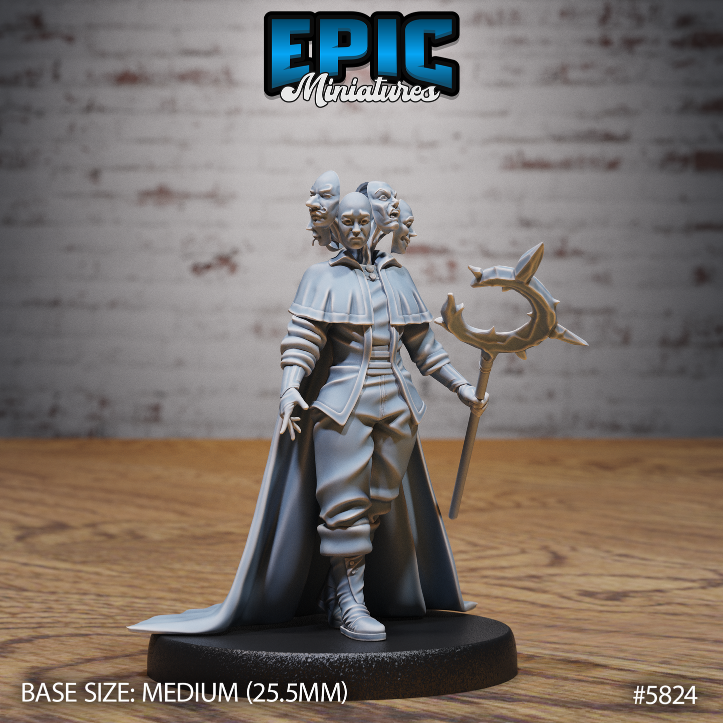 3D Resin Miniature Emotion Master - D&D Epic Miniatures