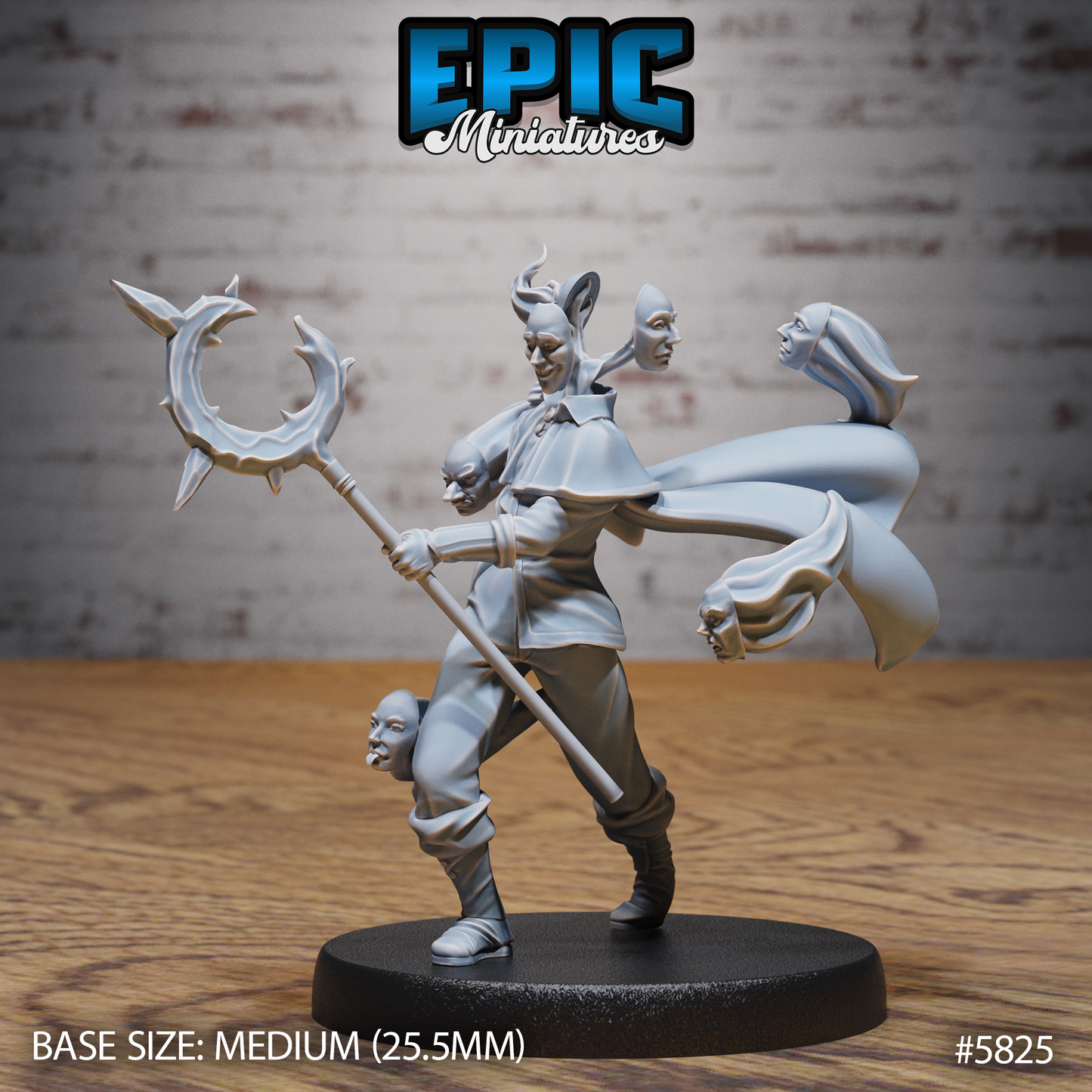 3D Resin Miniature Emotion Master - D&D Epic Miniatures