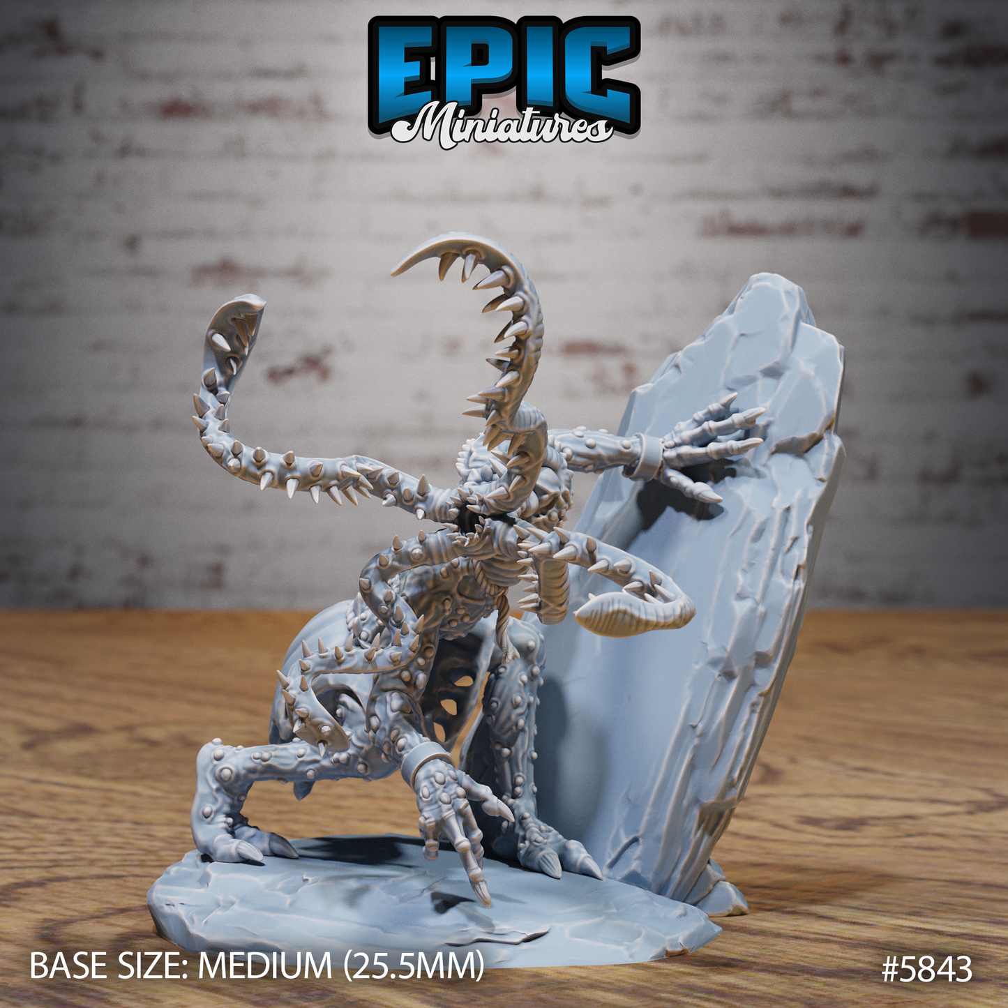 3D Resin Miniature Vampiric Mind - D&D Epic Miniatures