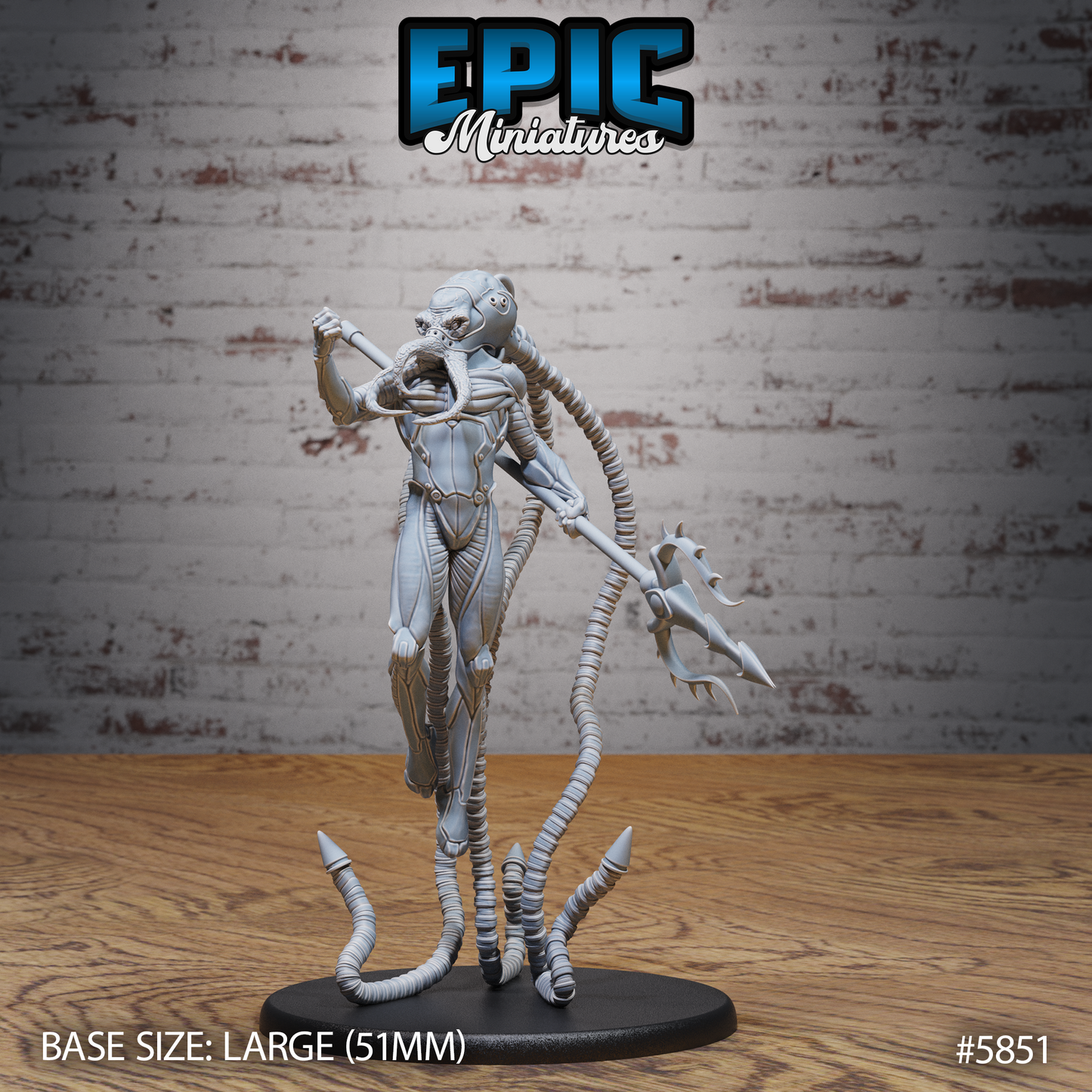 3D Resin Miniature Psi Lord - D&D Epic Miniatures