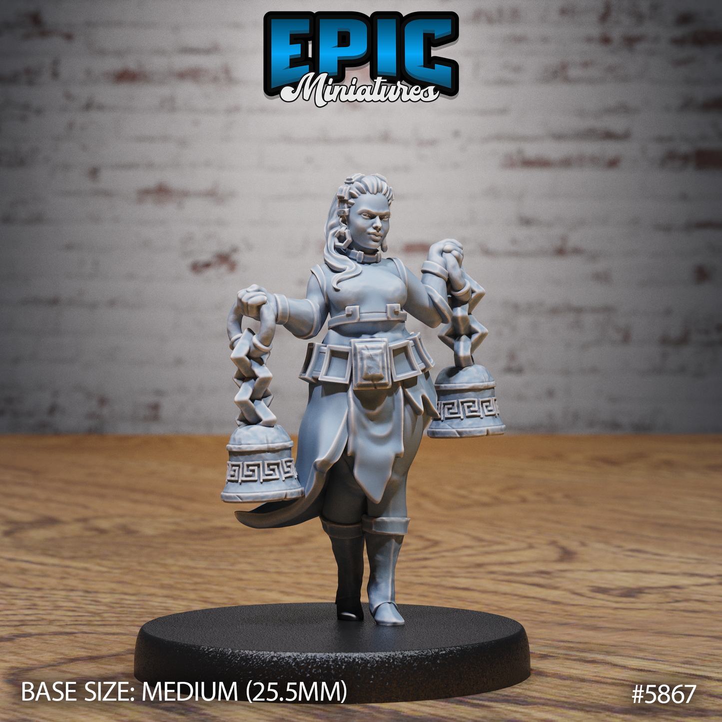 3D Resin Miniature Aztec Tribe set 2 - D&D Epic Miniatures
