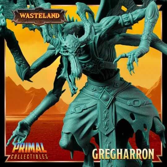 Gregharron Sorcerer King Wasteland Miniature Primal Collectibles