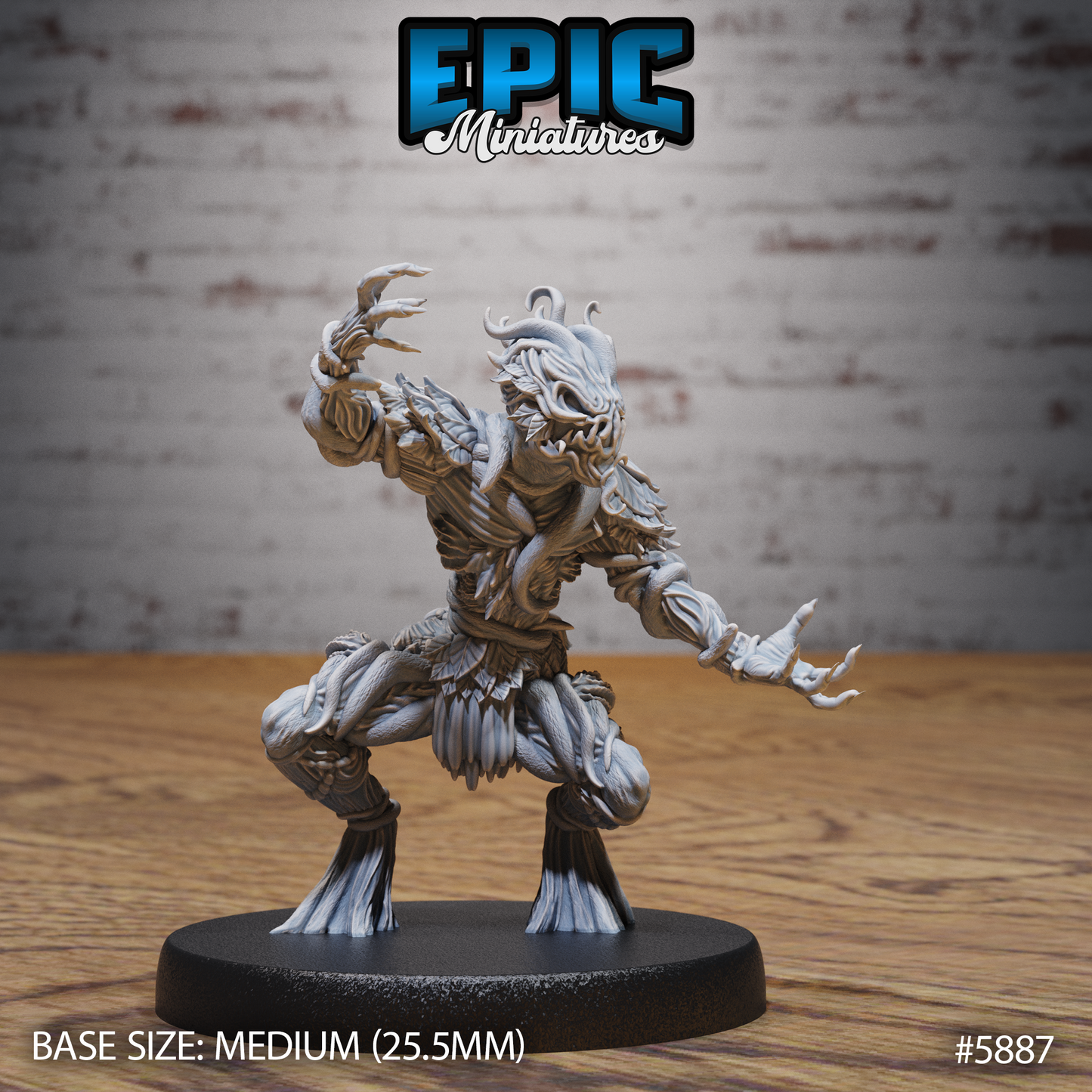 3D Resin Miniature Vine Blight - D&D Epic Miniatures