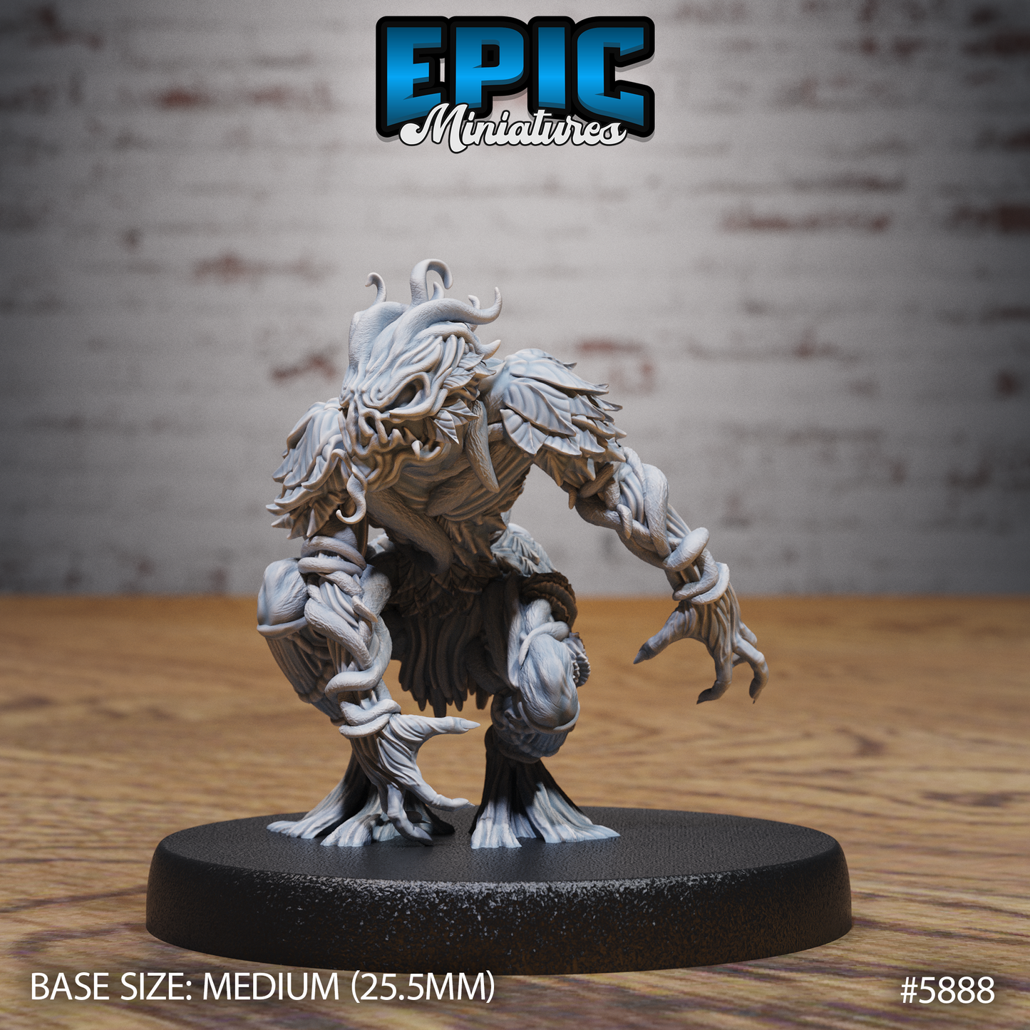 3D Resin Miniature Vine Blight - D&D Epic Miniatures