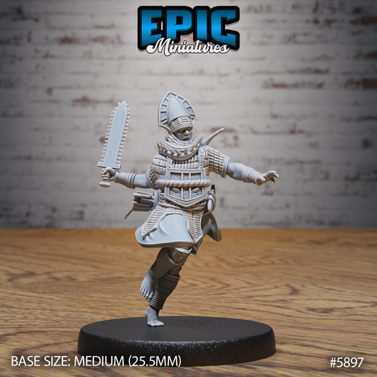 3D Resin Miniature Jungle Warrior v1 - D&D Epic Miniatures
