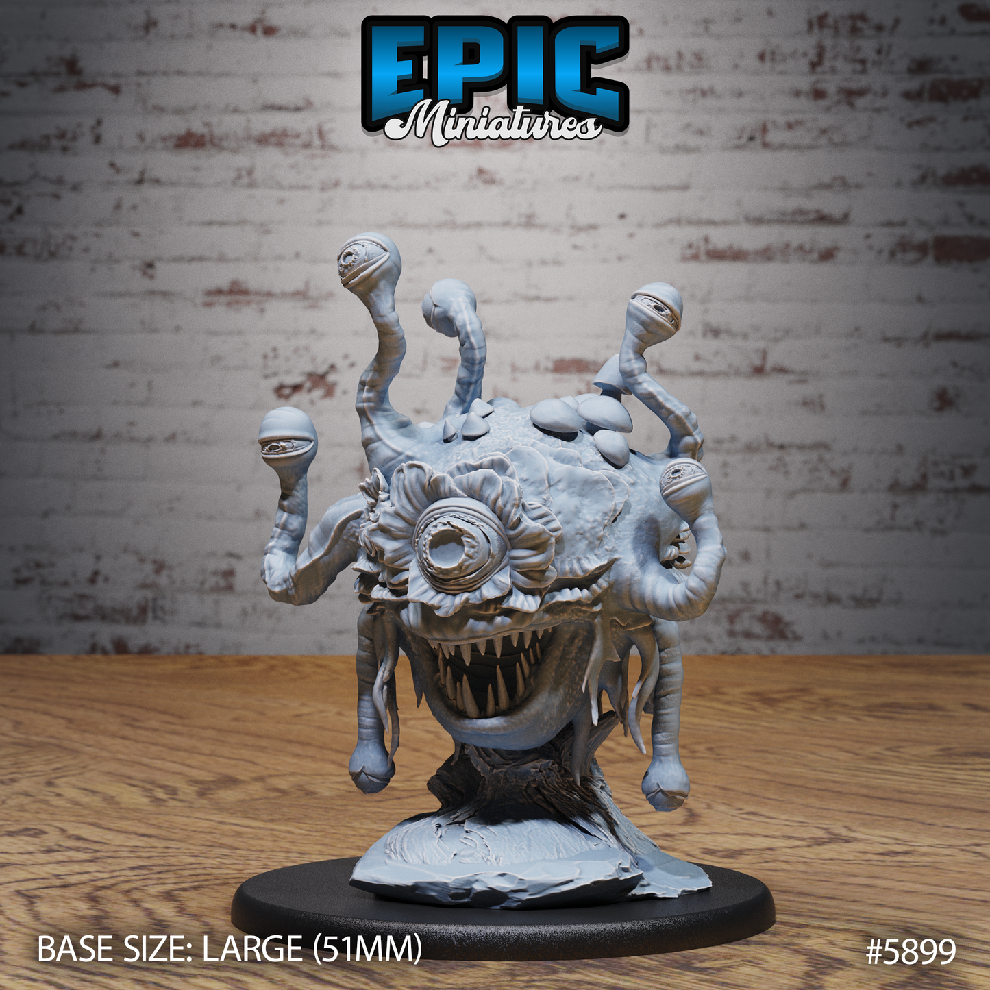 3D Resin Miniature Shroom Doom - D&D Epic Miniatures
